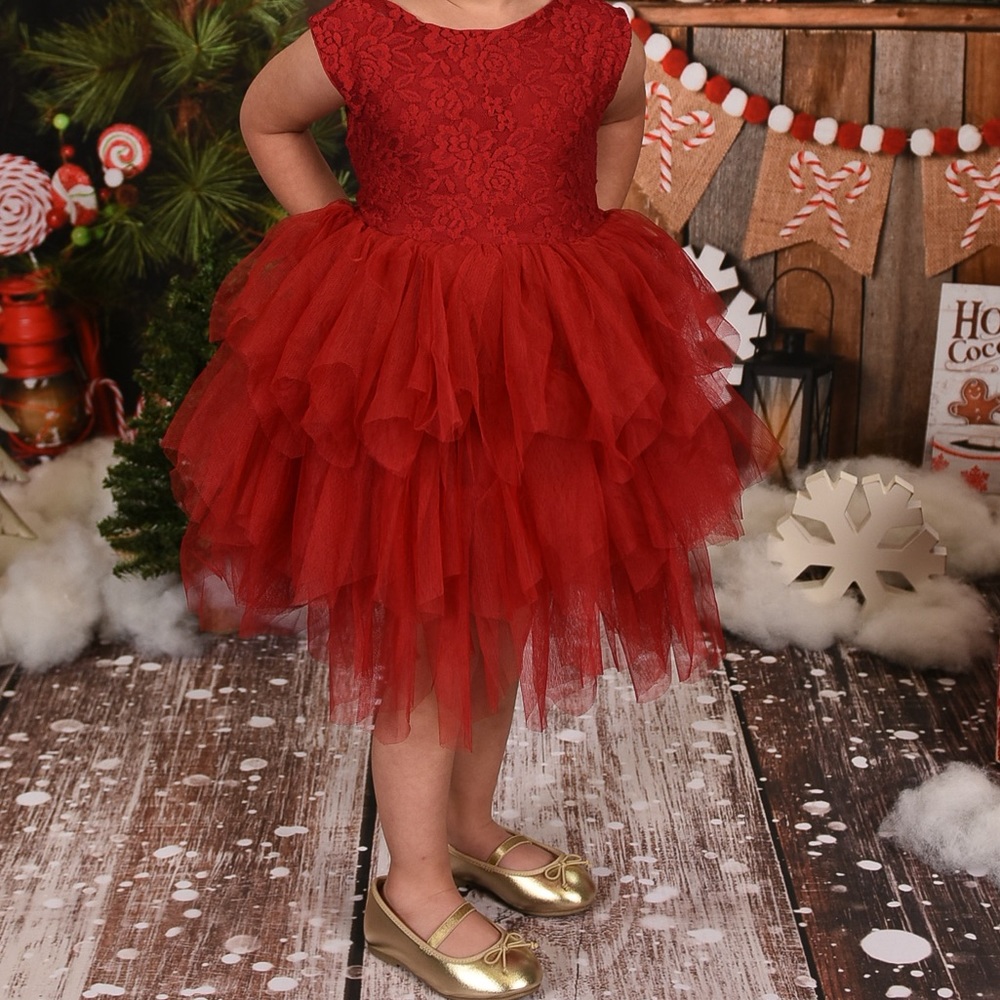 Red Toddler Holiday Dress